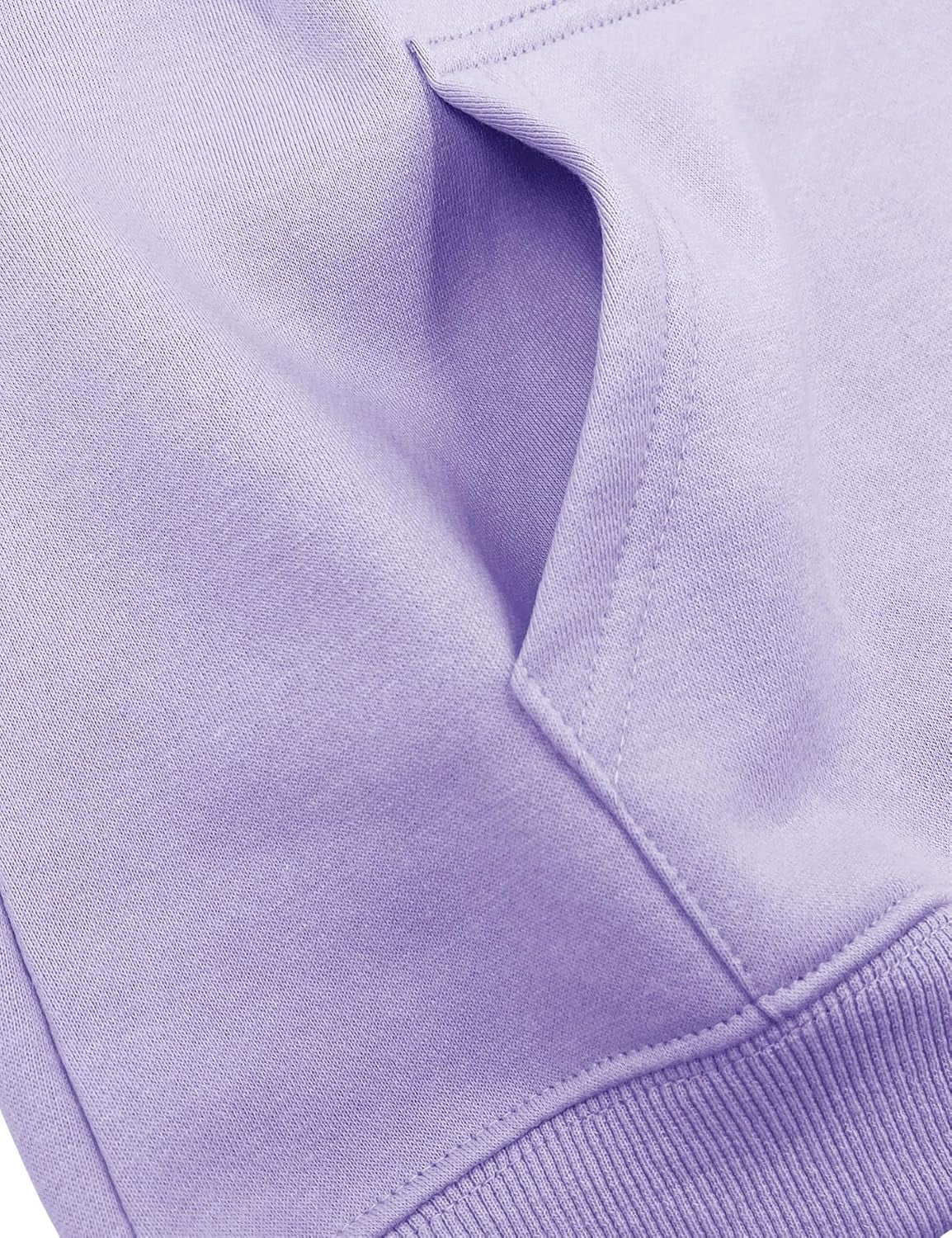 Girls Casual Long Sleeve Hoodies Cute Oversized Fleece Pocket Sweatshirt Tops