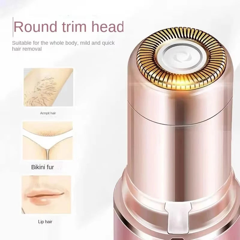 Electric Hair Removal Machine Eyebrow Trimmer Bikini Depilator Shaving Machine Electric Eyebrow Trimming Tool for Beginners