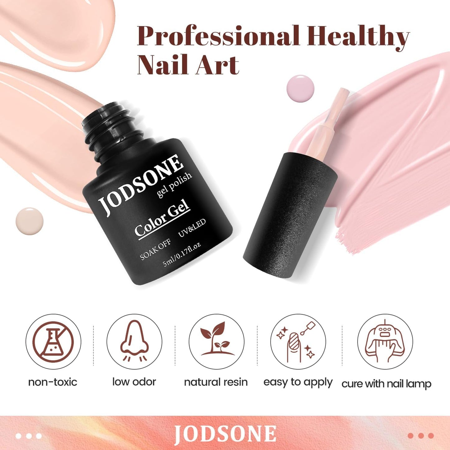 23 PCS Gel Nail Polish Set with Base Glossy and Matte Top Coat Multicolored Gel Nail Long Lasting Suitable for All Seasons…