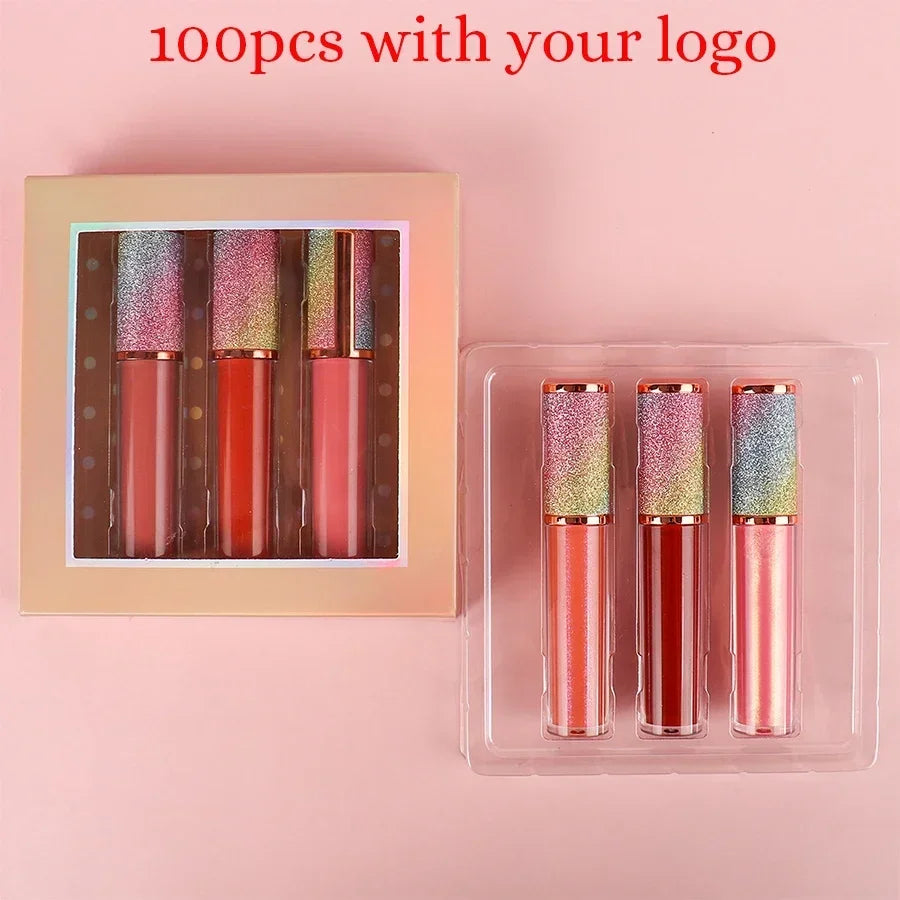Private Label Lipgloss Vegan Makeup Sets Lip Make up Kit Wholesale High Quality