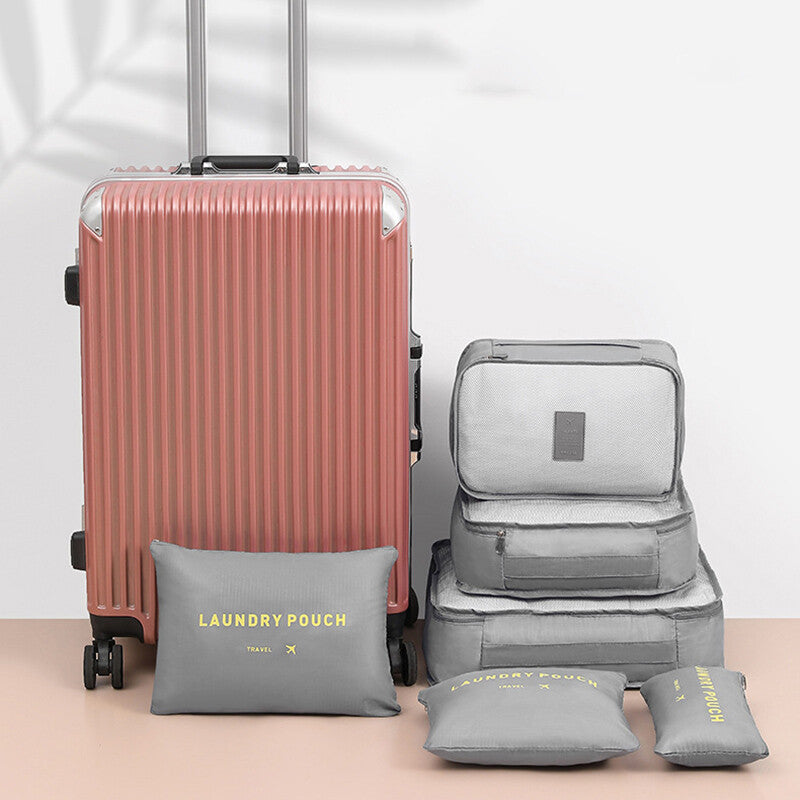 Travel Packing Cubes Set Organizer Bags for Clothes Storage Efficient Packing AU