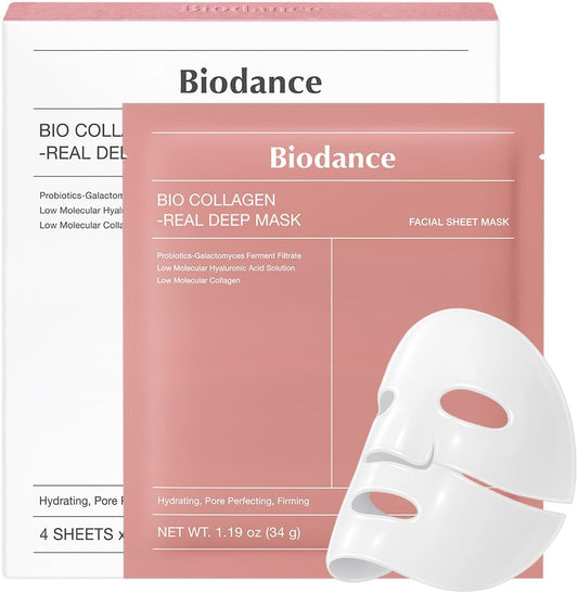 - Bio Collagen Real Deep Mask 34G X 4 Mask/Box