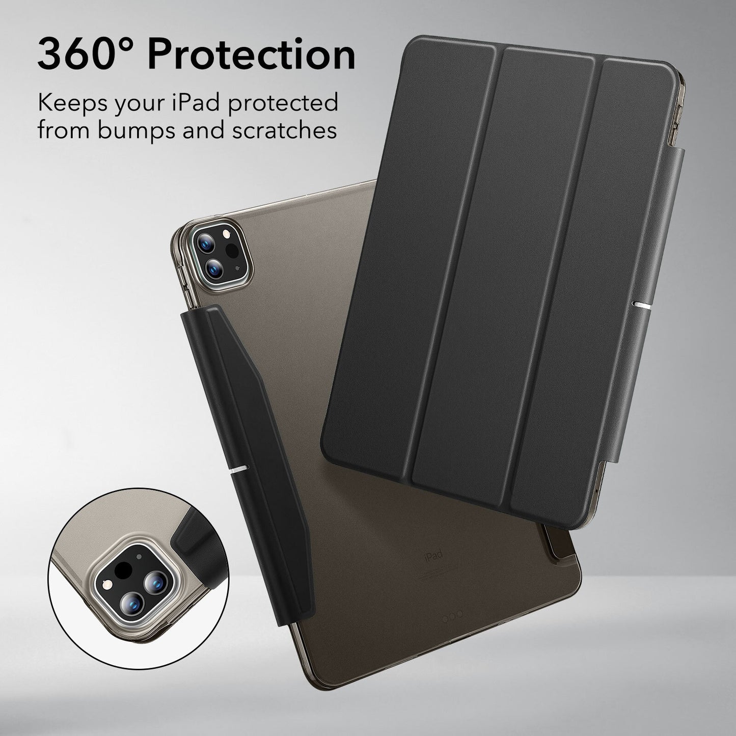 For Ipad Air 11 / 13 M3 2025/ M2 /6/5/4 Case ESR Ascend Trifold Stand Cover