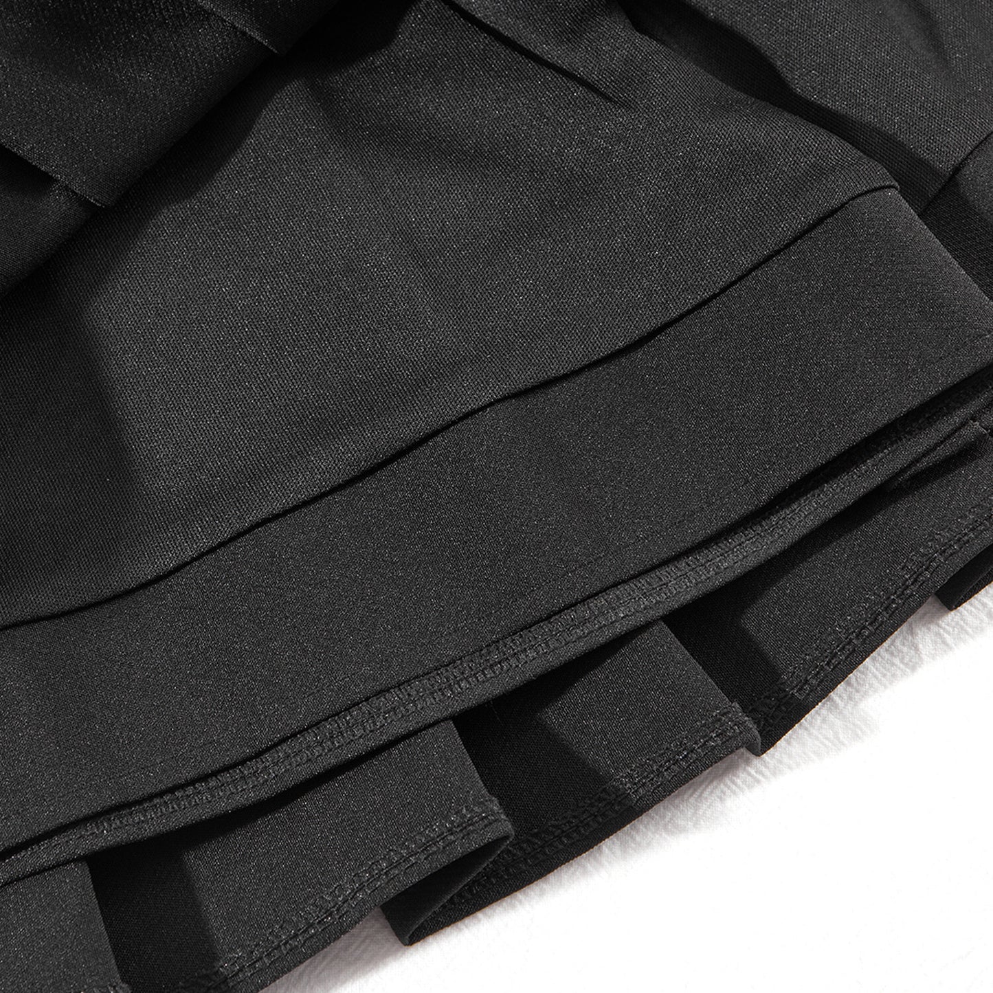 Women Pleated Tennis Skirt High Waist Black Summer Slim Fit Fashion Sportswear