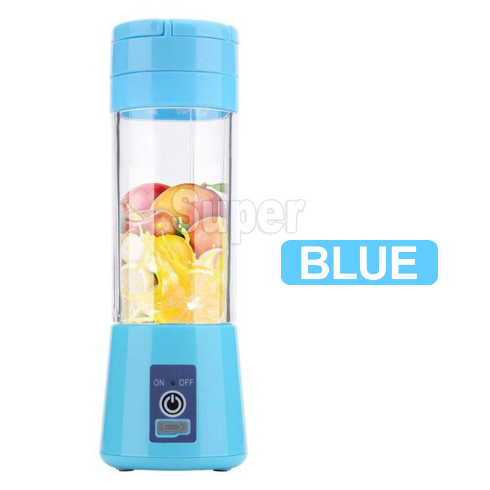 Rechargeable PORTABLE USB ELECTRIC FRUIT JUICER SMOOTHIE BLENDER TRAVEL BOTTLE