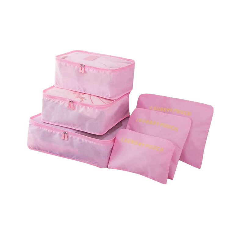 Travel Packing Cubes Set Organizer Bags for Clothes Storage Efficient Packing AU