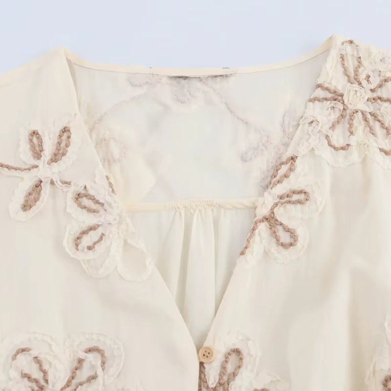 Women'S Elegant Party Dresses 2025 Spring Long Sleeve Short Dresses Fashion Casual New Y2K Floral Mini Dresses Vestidos