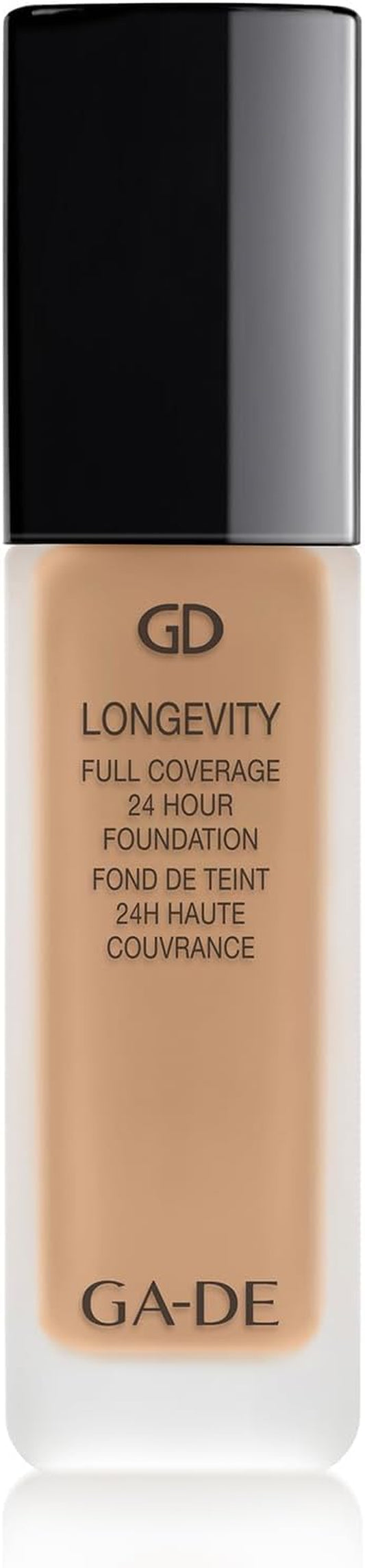 Longevity Full Coverage 24 Hour Foundation, 553 - Weightless, Ultra-Soft Cream Foundation, Face Makeup for Natural Matte Look - 1.01 Oz