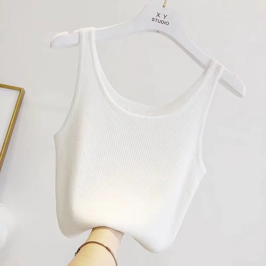 Lazy Korean Casual Polo Collar Sun Protection Shirt with Stacked Short Suspender Vest Shorts Three Piece Set for Woman