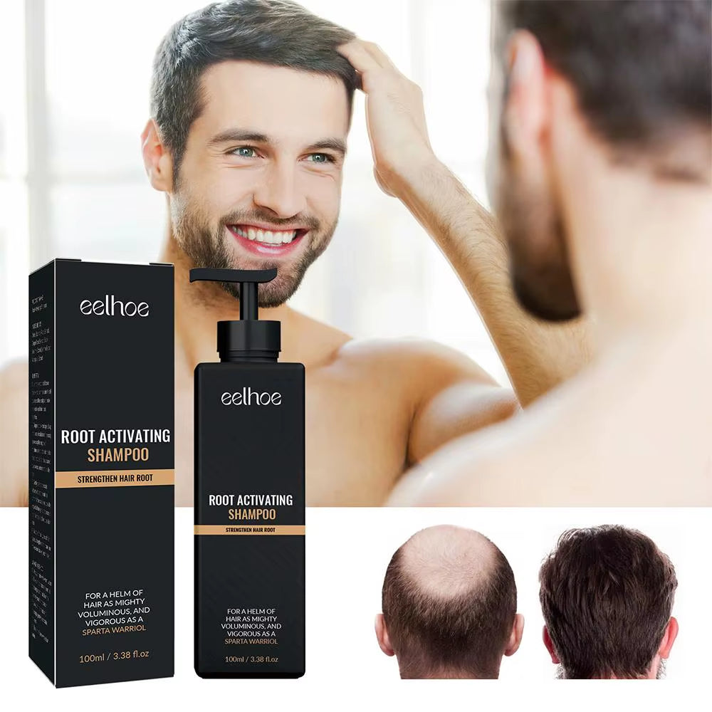 Anti Baldness Shampoo Thickening Shampoo Root Activator Shampoo Nourish Hair Regrowth Shampoo for Thinning Hair & Hair Loss