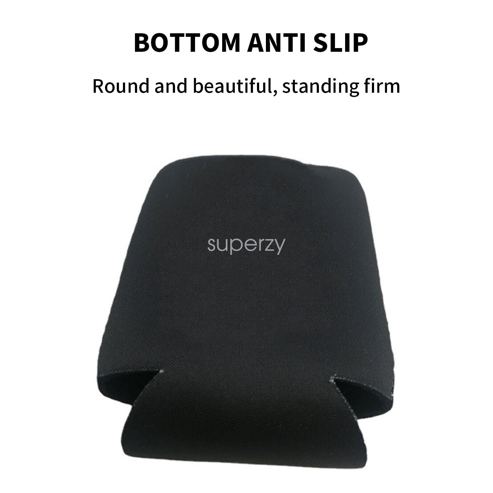 50X Stubby Cooler Foldable Blank Can Stubby Cooler Holder Cooler Heat Transfer