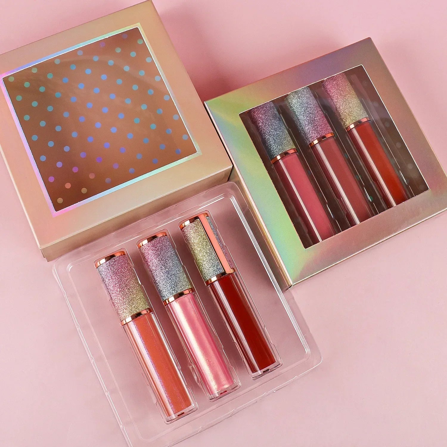 Private Label Lipgloss Vegan Makeup Sets Lip Make up Kit Wholesale High Quality