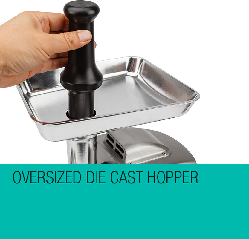 Eurochef Meat Grinder Electric Mincer Sausage Filler Kebbe Maker