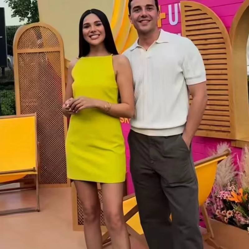 New White Black Dress Women off Shoulder Halter Short Dresses Summer Elegant Party Dresses Bodycon Red Blue Mini Dress