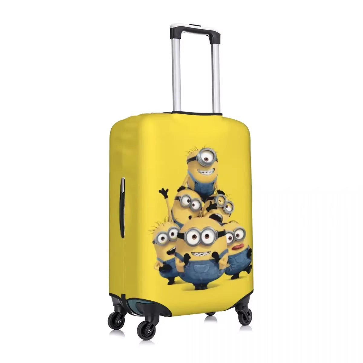 2025 Minions Suitcase Cover Washable Luggage Covers Protector for 18-32 Inch