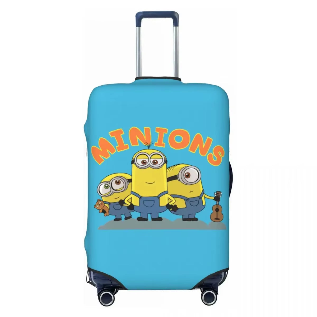 2025 Minions Suitcase Cover Washable Luggage Covers Protector for 18-32 Inch