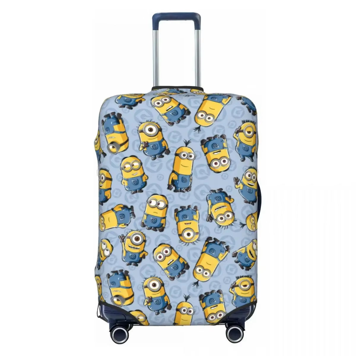 2025 Minions Suitcase Cover Washable Luggage Covers Protector for 18-32 Inch