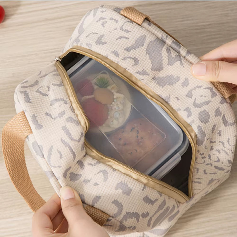 Portable Thermal Lunch Bag Girls Food Box Durable Waterproof Office Cooler Lunch Box Ice Insulated Case Picnic Camping Ins Bag