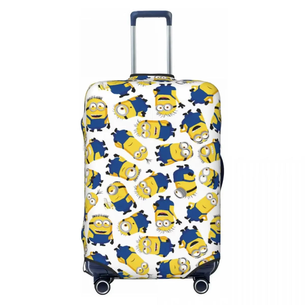 2025 Minions Suitcase Cover Washable Luggage Covers Protector for 18-32 Inch