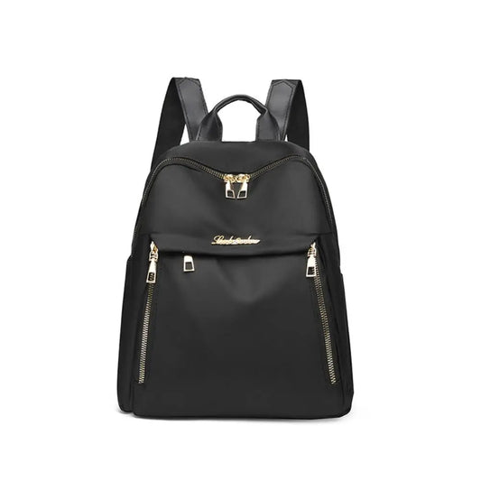 Fashion Simple Black Backpacks Large Capacity Women Backpacks Travel Bag Harajuku Student Schoolbag Oxford Backpack Unisex Bags