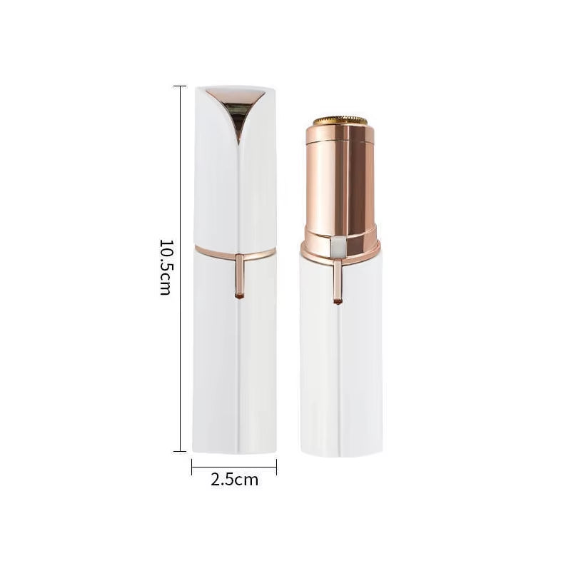 New Electric Facial Hair Removal Epilator Eyebrow Lipstick Shape Painless Facial Sensitive Areas Bikini Depilator Shaver Trimmer