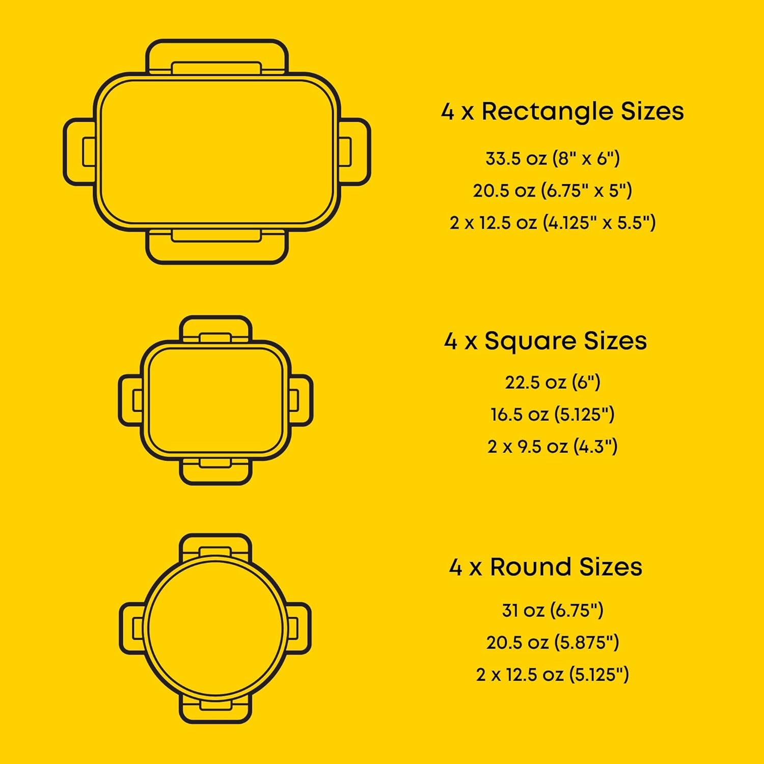 Joyful 24Pc Borosilicate Glass Storage Containers with Lids. 12 Airtight, Freezer Safe Food Storage Containers, Pantry Kitchen Storage Containers, Glass Meal Prep Container for Lunch