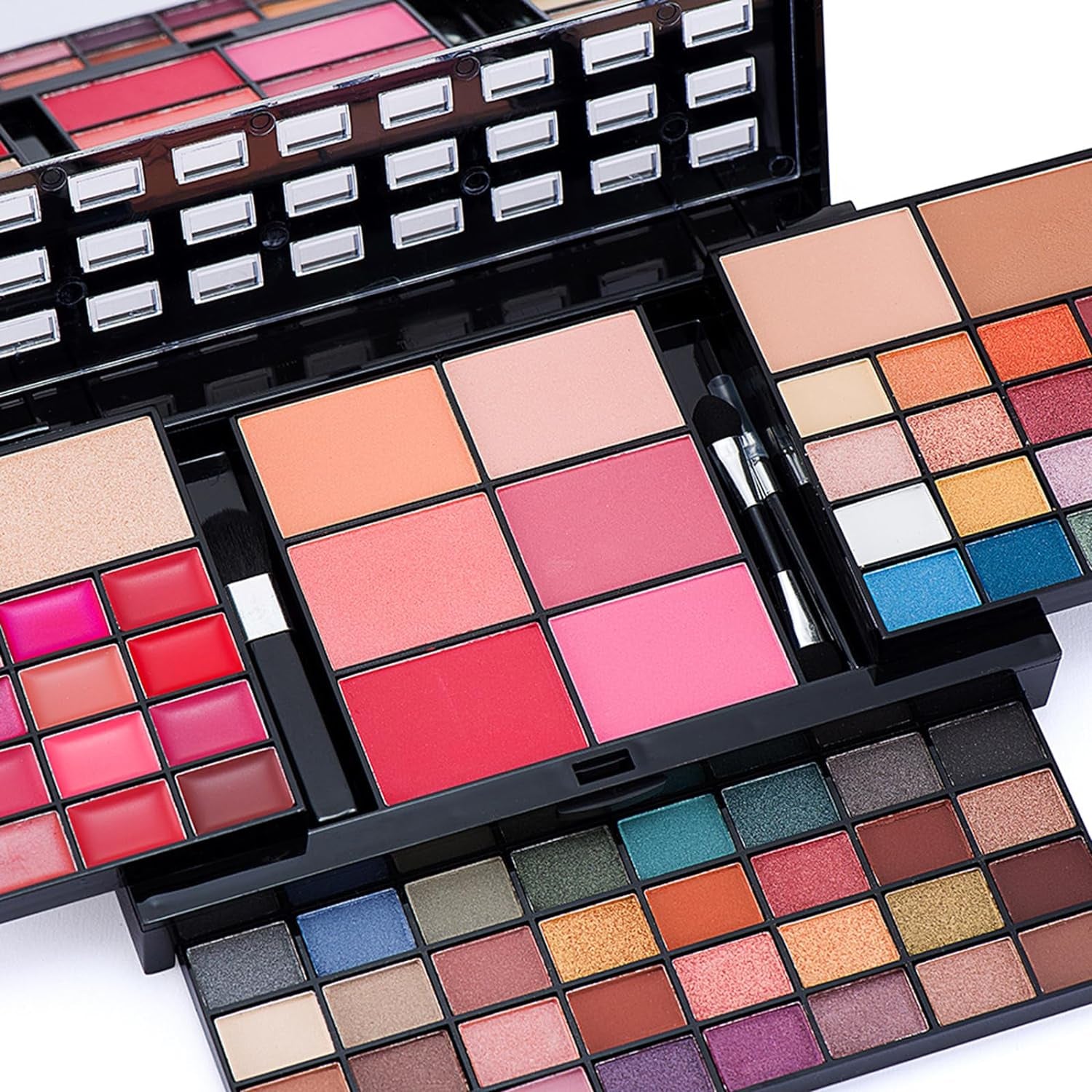 Makeup Kit for Women Full Kit All in One Professional Make up Gift Sets for Teen Teenage Girl, Eyeshadow Lipstick Lipgloss Blush Concealer Highlighter Contour Palette Makeup Brush Mirror