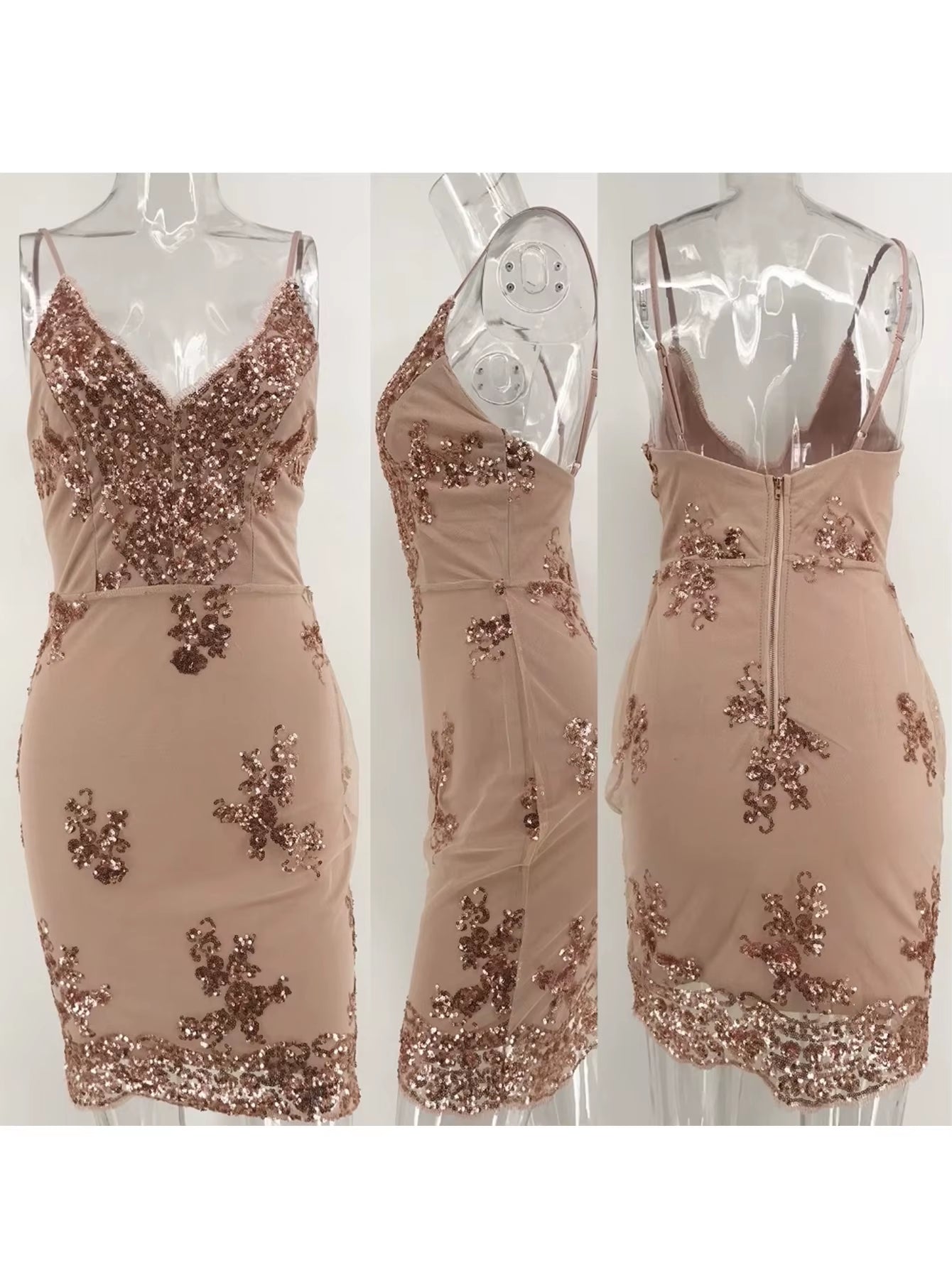 Sexy Club Outfits Sequin Summer Dress Women Mini Black Bodycon Party Dress Vintage Woman Sukienki Dresses Vestidos Clothes 2025