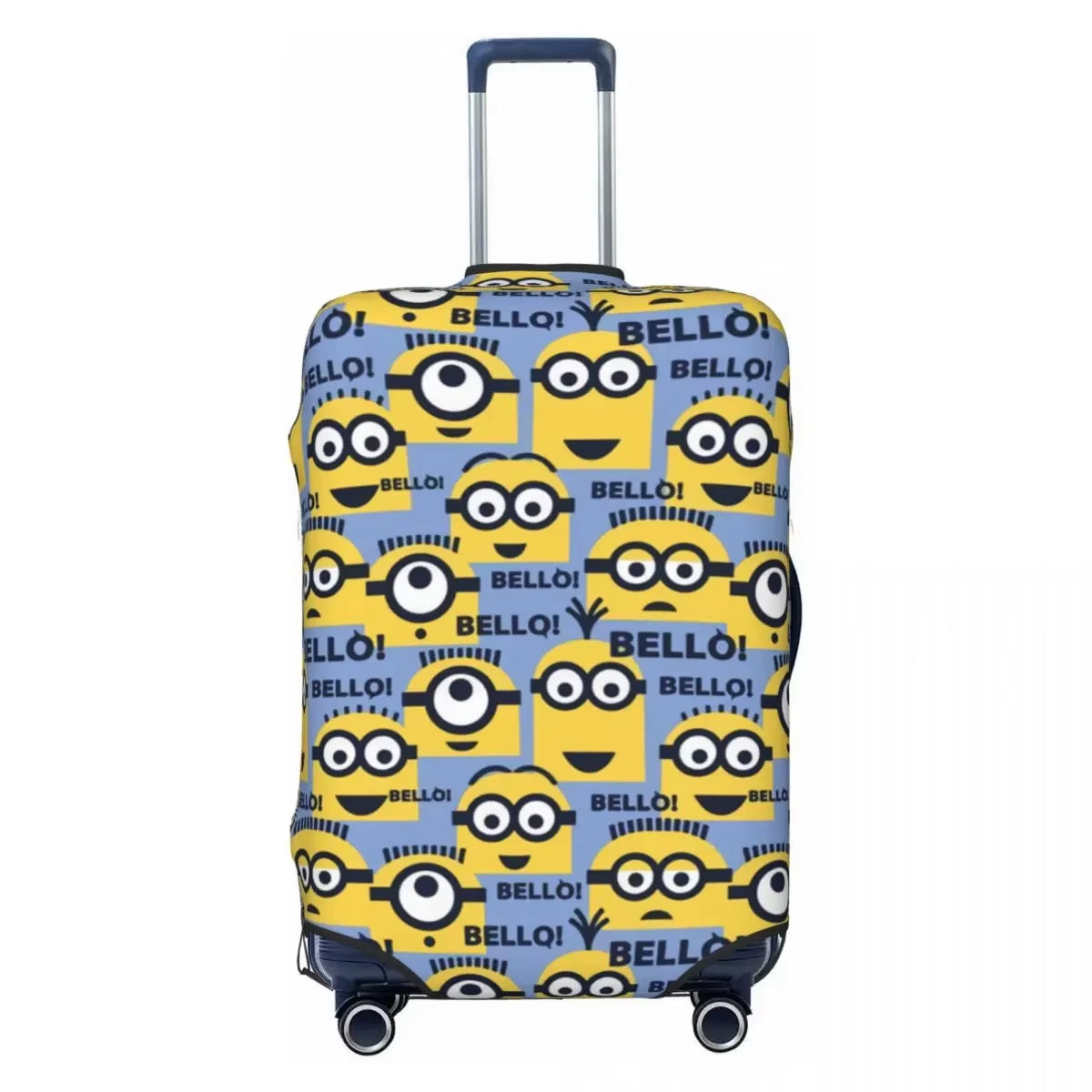2025 Minions Suitcase Cover Washable Luggage Covers Protector for 18-32 Inch