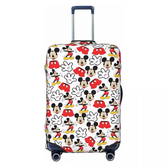 2025 Fashion Mickey Mouse Luggage Cover Protector Washable Travel Suitcase Covers