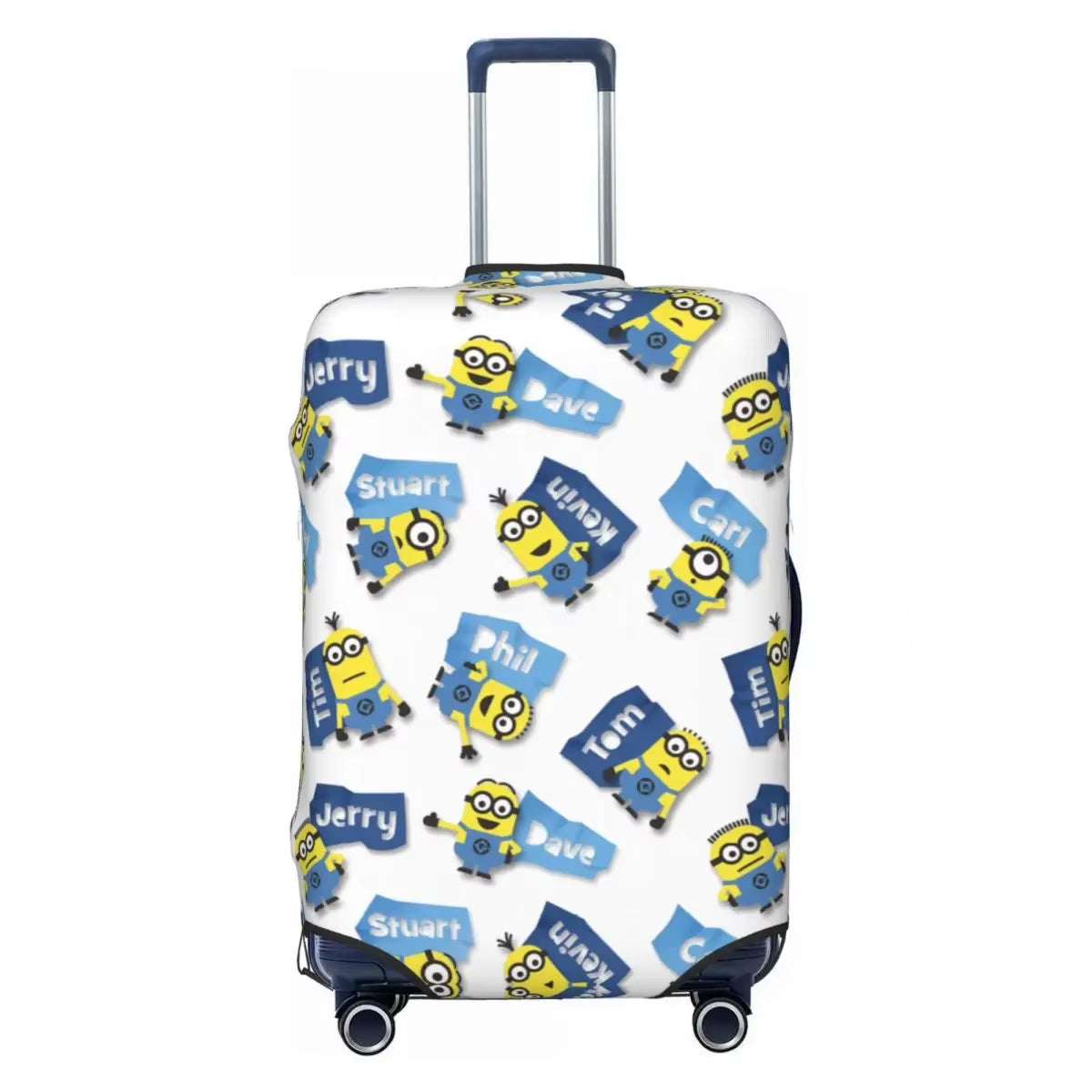 2025 Minions Suitcase Cover Washable Luggage Covers Protector for 18-32 Inch