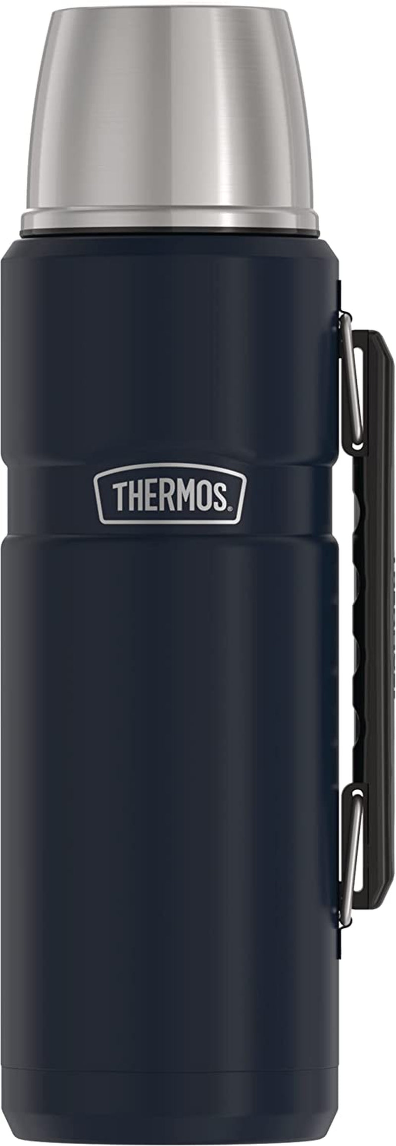 Stainless King Vacuum-Insulated Beverage Bottle, 40 Ounce, Midnight Blue
