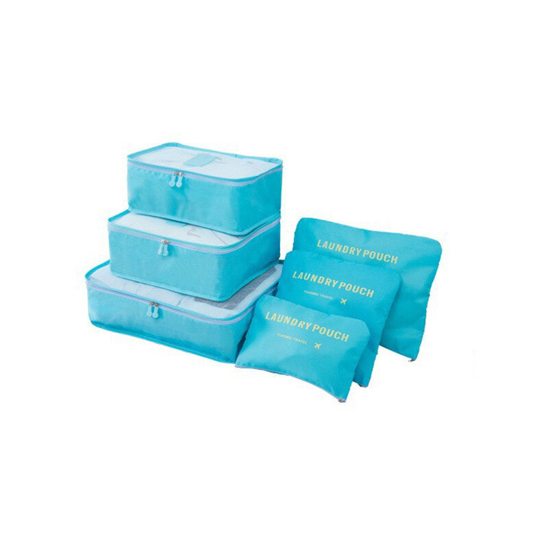 Travel Packing Cubes Set Organizer Bags for Clothes Storage Efficient Packing AU