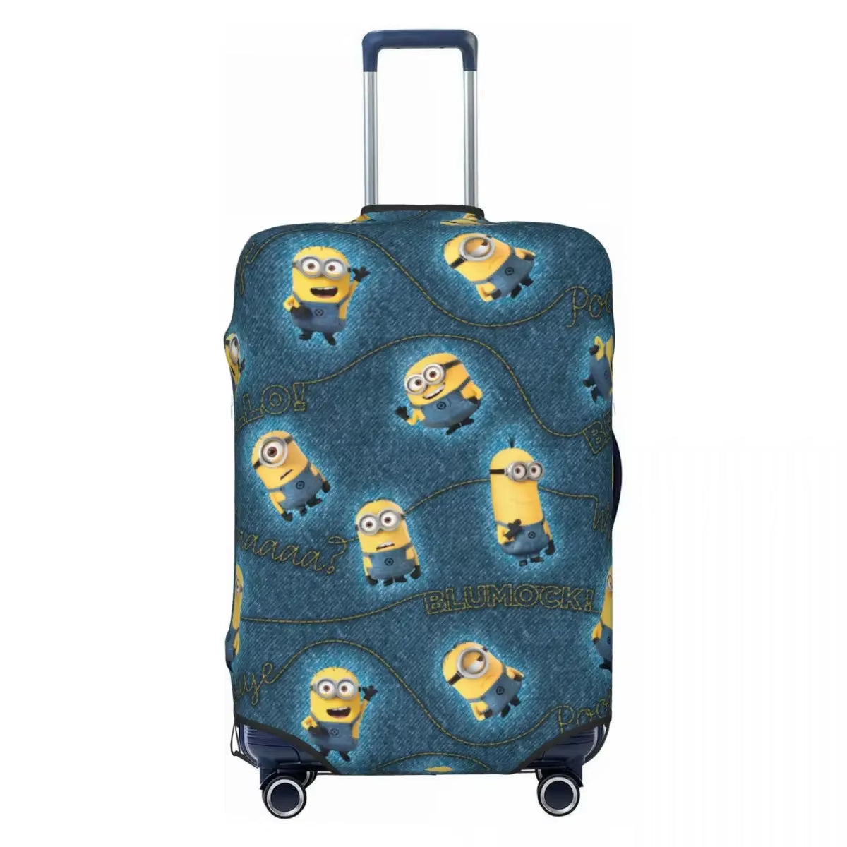2025 Minions Suitcase Cover Washable Luggage Covers Protector for 18-32 Inch