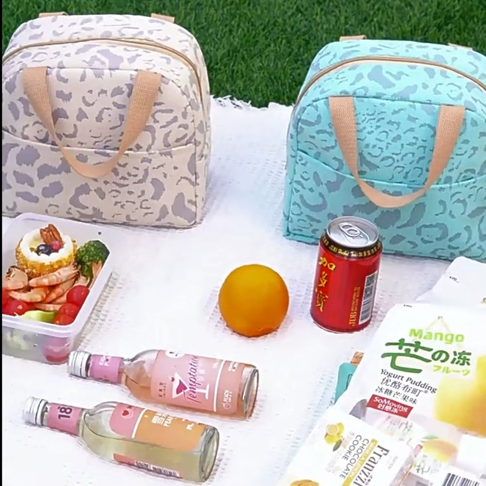 Portable Thermal Lunch Bag Girls Food Box Durable Waterproof Office Cooler Lunch Box Ice Insulated Case Picnic Camping Ins Bag