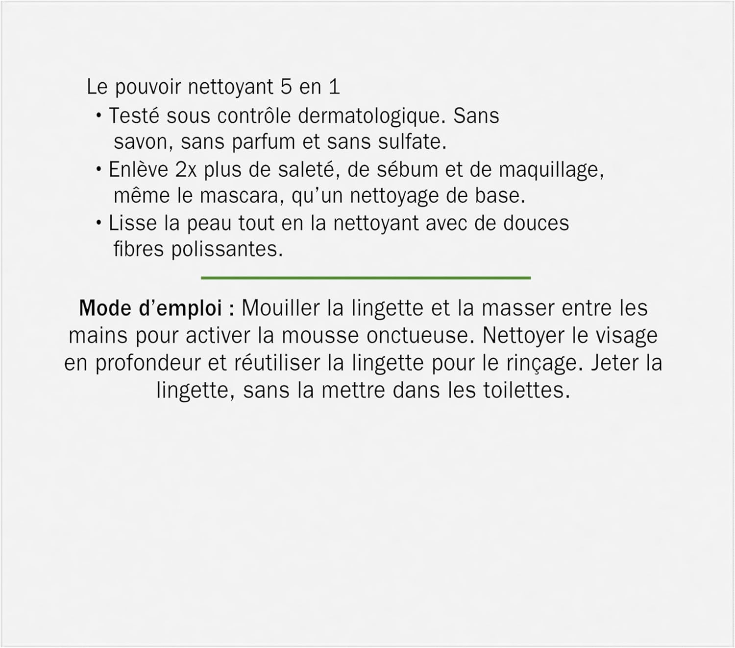 Daily Facials, Deeply Purifying Clean and 5-In-1 Cleansing Power of a Makeup Remover, Scrub, Toner, Mask and Cleanser 66 Dry Cloths