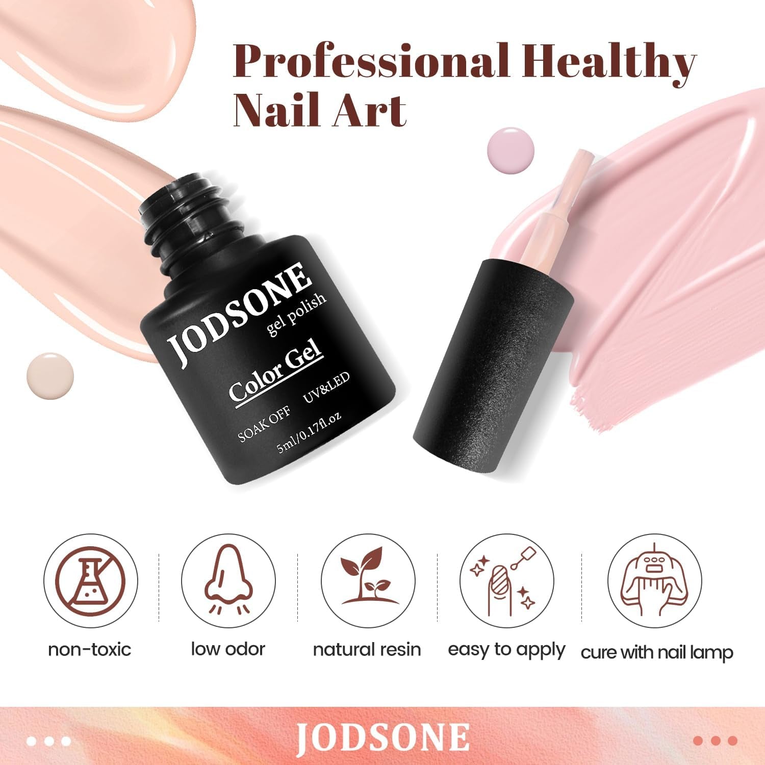 23 PCS Gel Nail Polish Set with Base Glossy and Matte Top Coat Multicolored Gel Nail Long Lasting Suitable for All Seasons…