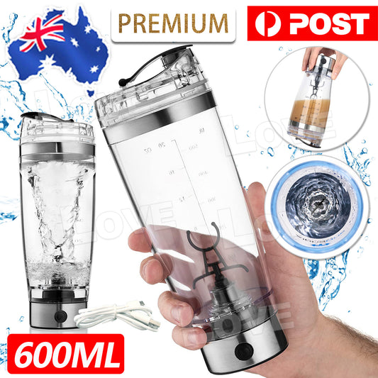 Portable Blender Bottle Detachable 600Ml Electric Smart Mixer Cup Protein Shaker