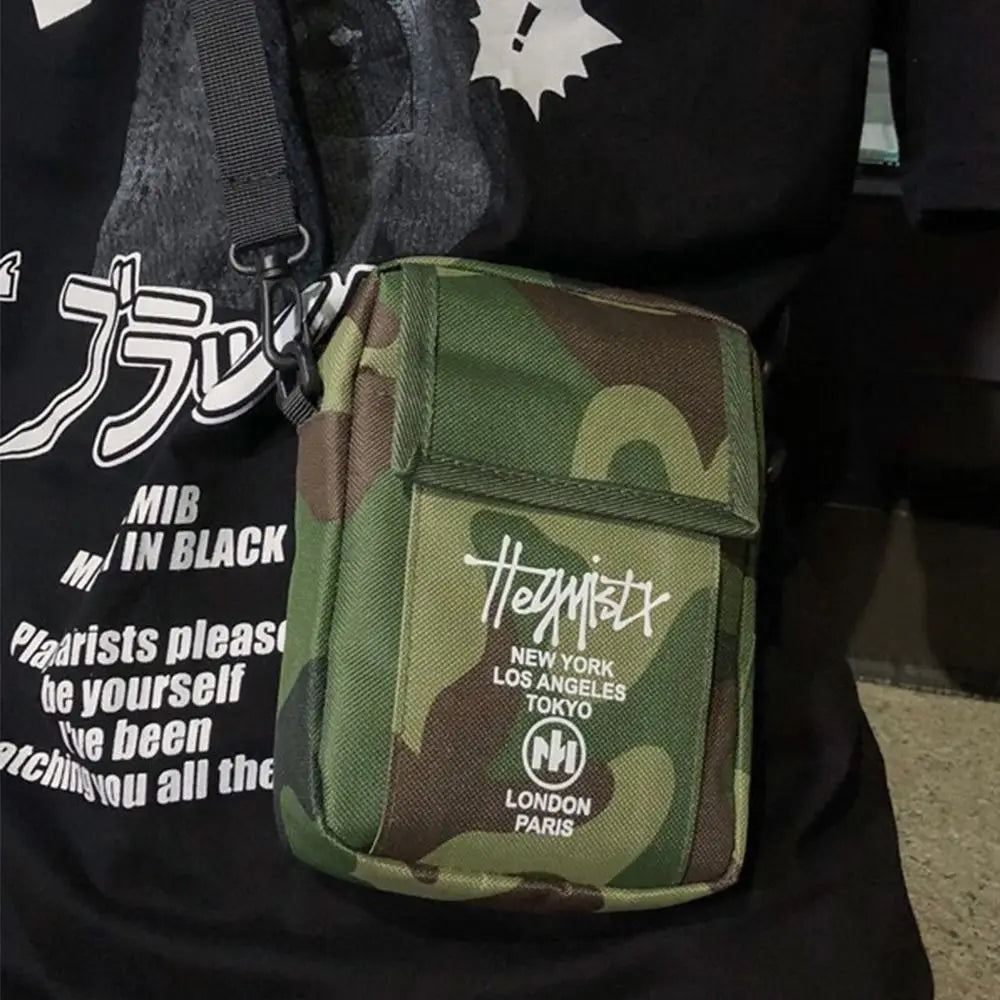 Small Street Hip Hop Shoulder Bag Slung Mobile Phone Bag for Teenagers Japanese Magazine Classic Bag