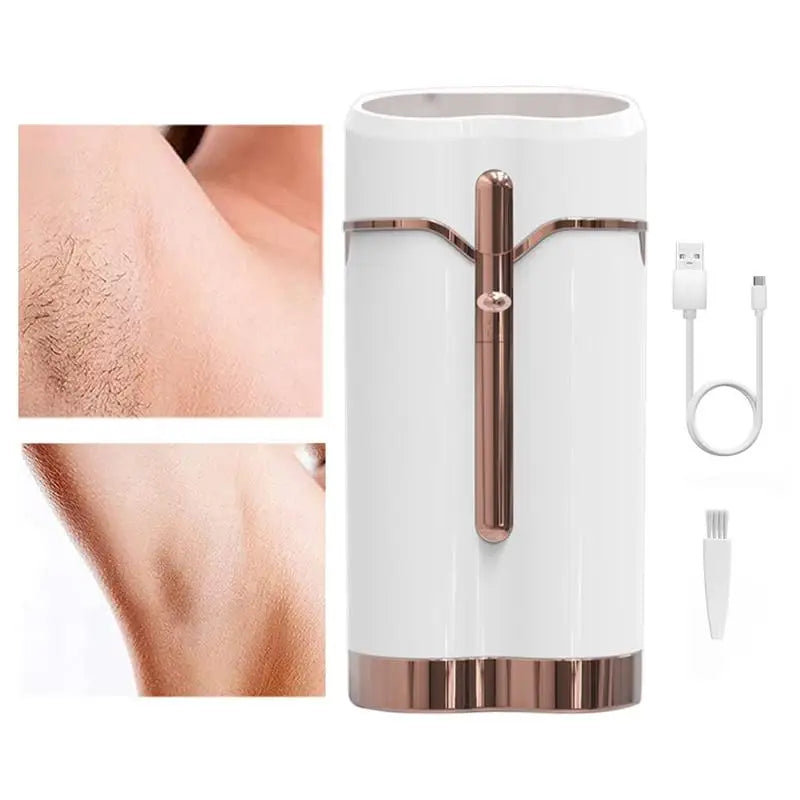 Facial Hair Removal Electric Face Razor with LED Light Personal Groomer for Face Legs Arms Bikini Area Women'S Charging Shaver
