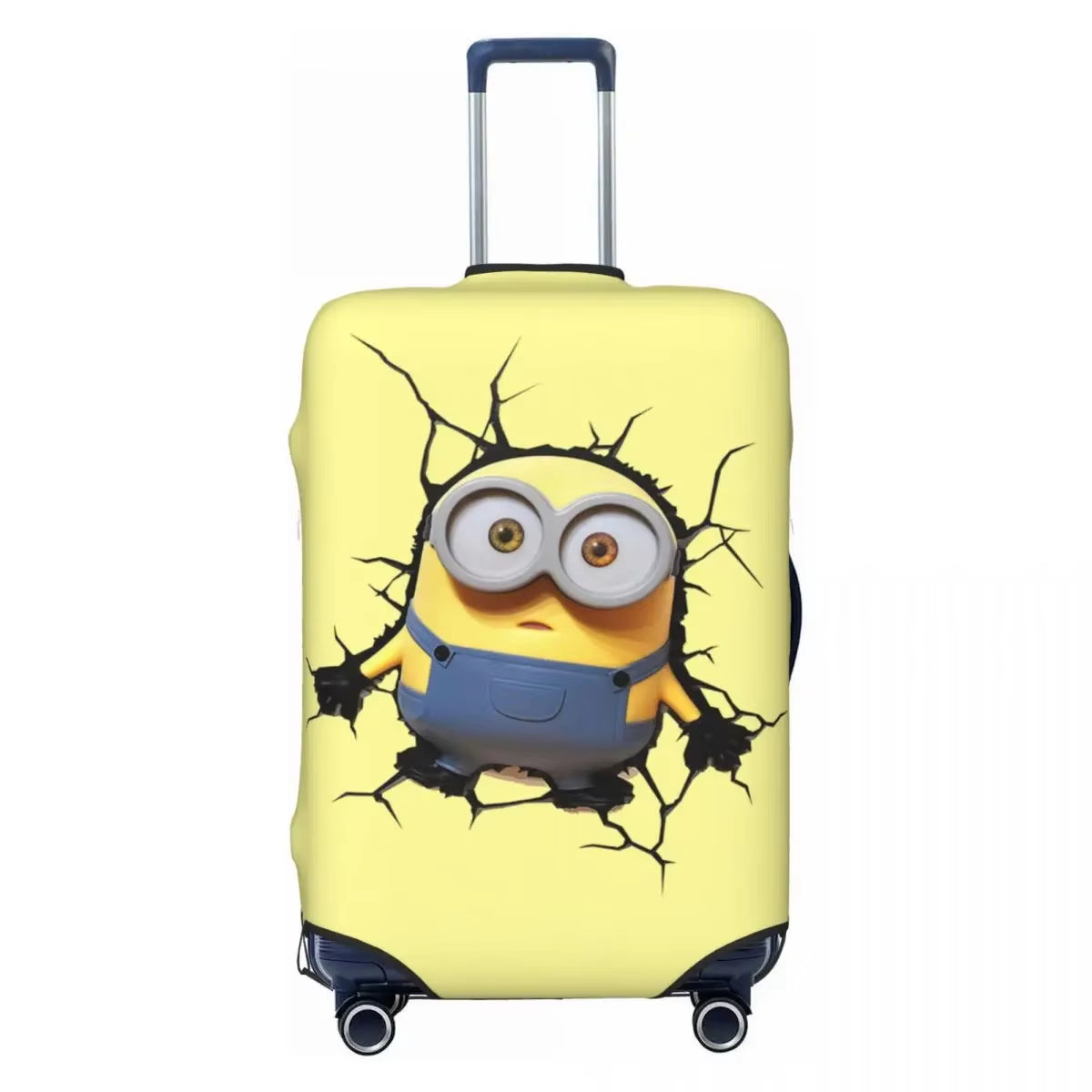 2025 Minions Suitcase Cover Washable Luggage Covers Protector for 18-32 Inch