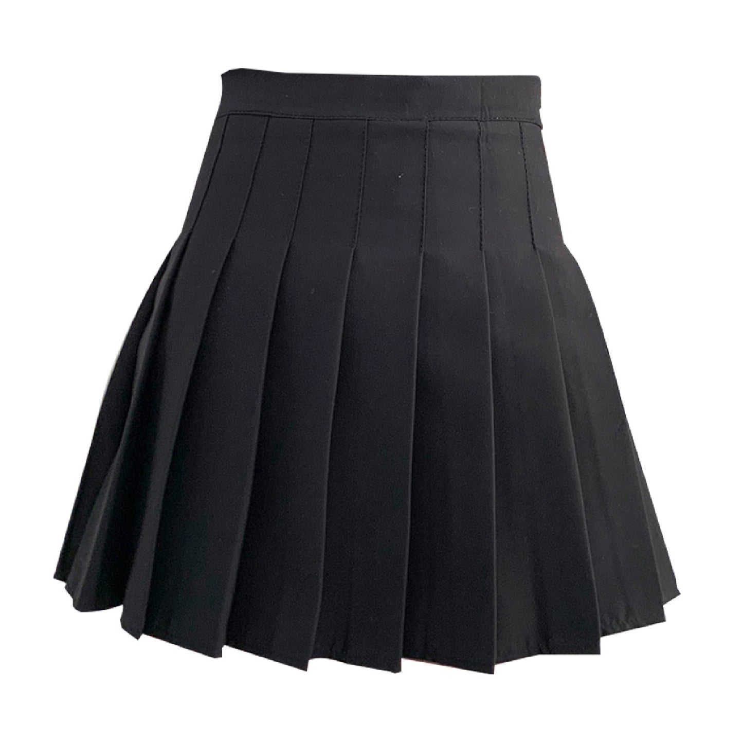 Women Pleated Tennis Skirt High Waist Black Summer Slim Fit Fashion Sportswear