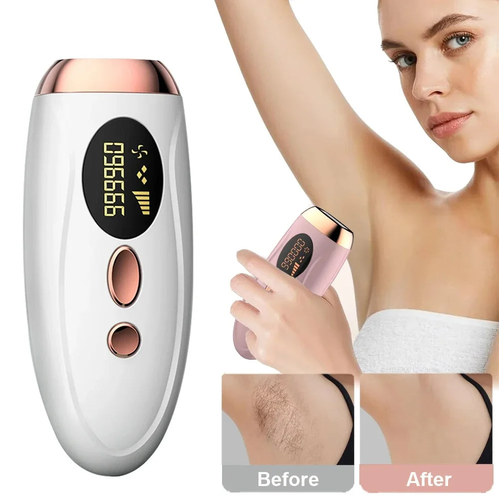 Laser Epilator IPL Hair Removal for Women Body Bikini Facial 990000 Flashes Permanant Painless IPL Hair Remover Laser Epilator