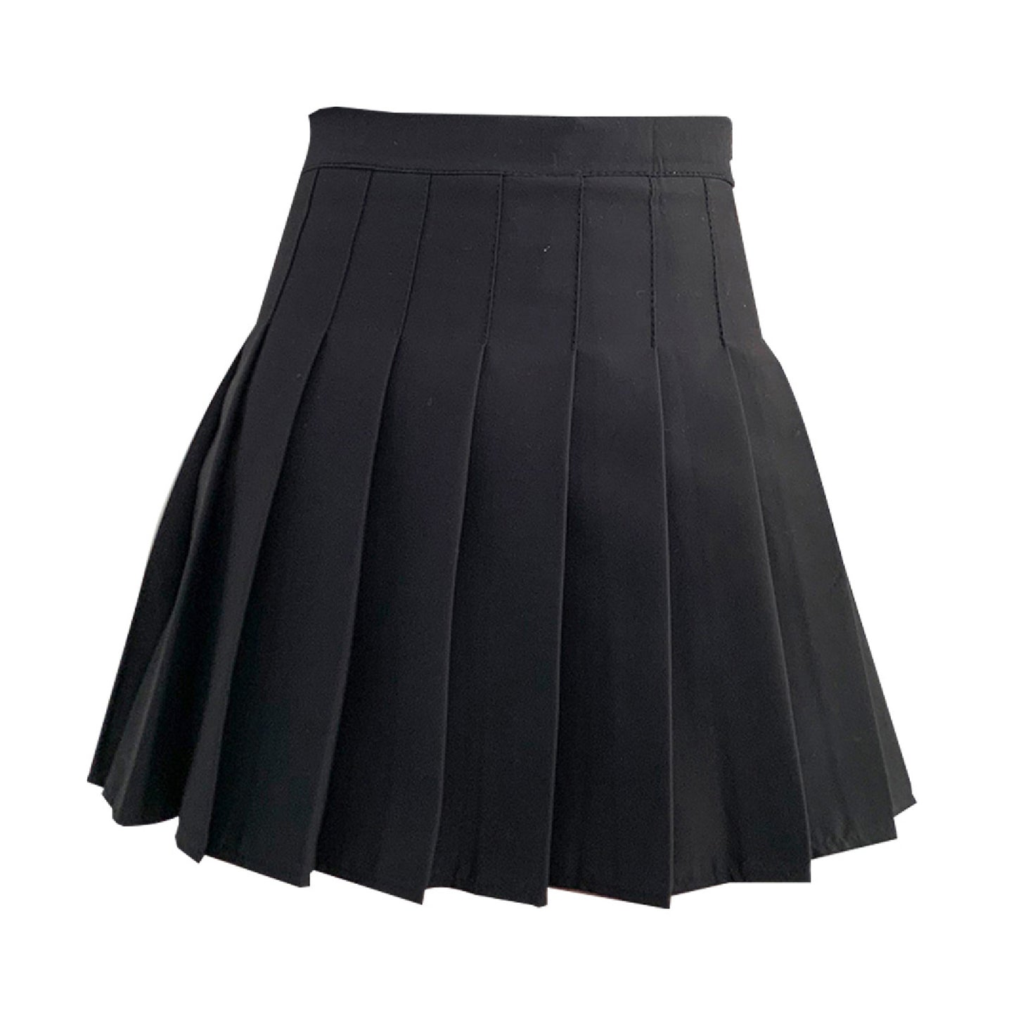 Women Pleated Tennis Skirt High Waist Black Summer Slim Fit Fashion Sportswear